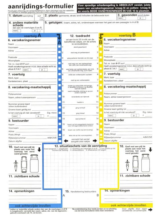 Verkeersongeval Wat Te Doen Ag